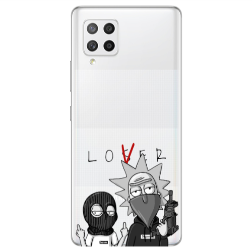Samsung A42 5G Rick Loser Transparent Silicone TPU Θήκη