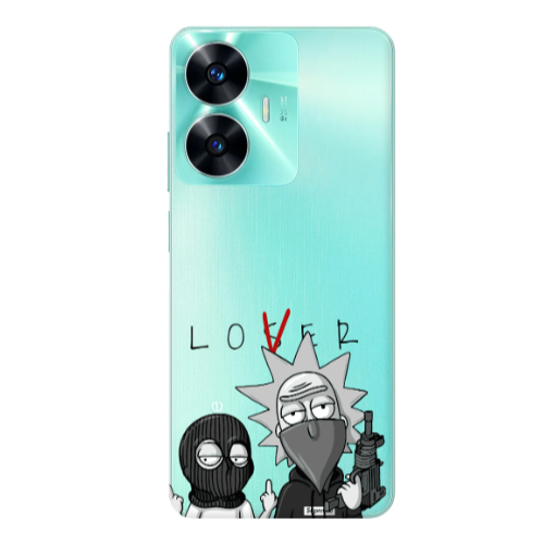 Realme C55 Rick Loser Transparent Silicone TPU Θήκη