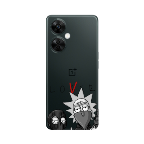 Oneplus Nord CE 3 Lite 5G Rick Loser Transparent Silicone TPU Θήκη