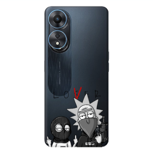 Oppo A 98 Rick Loser Transparent Silicone TPU Θήκη