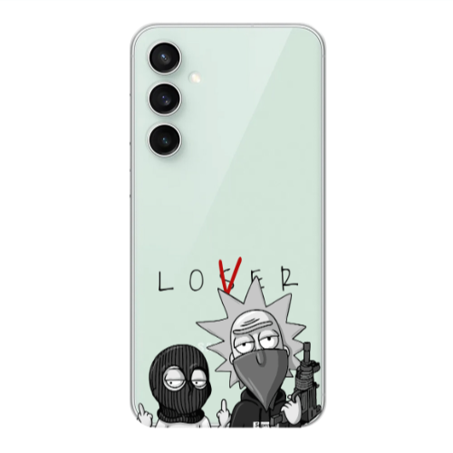Samsung S24 Plus Rick Loser Transparent Silicone TPU Θήκη
