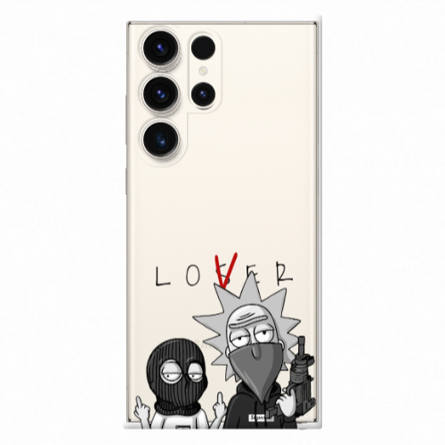 Samsung S24 Ultra Rick Loser Transparent Silicone TPU Θήκη