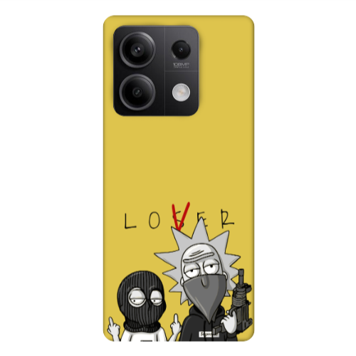 Xiaomi Redmi Note 13Pro 5G Rick Loser Yellow Colored Silicone TPU Θήκη