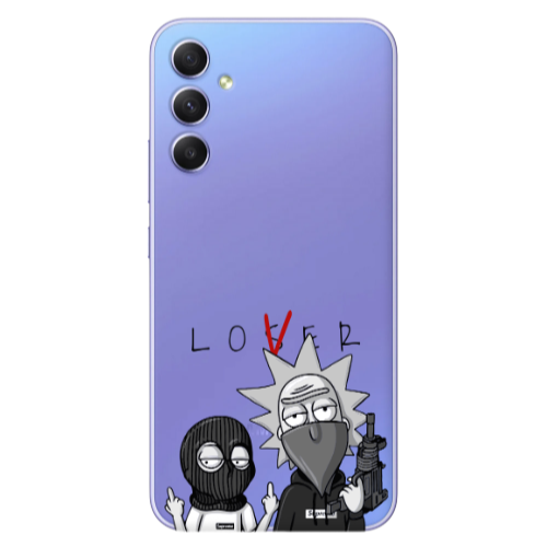 Samsung A16 Rick Loser Transparent Silicone TPU Θήκη