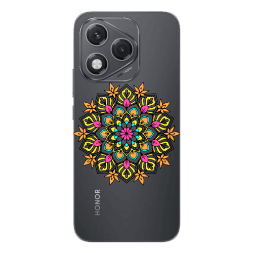 Honor 400 Lite Mandala D6 Transparent Silicone TPU Θήκη