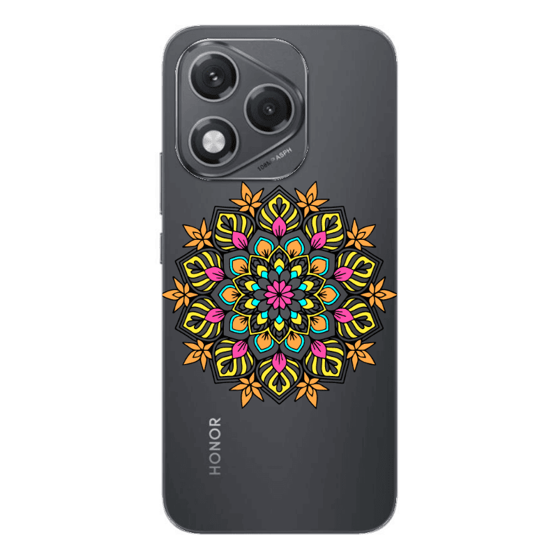 Honor 400 Lite Mandala D6 Transparent Silicone TPU Θήκη