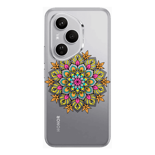 Honor Magic 400 Pro Mandala D6 Transparent Silicone TPU Θήκη