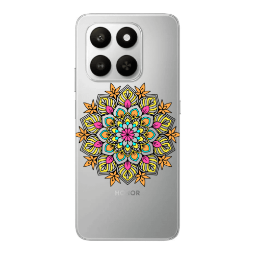 Honor Magic 400 Smart Mandala D6 Transparent Silicone TPU Θήκη