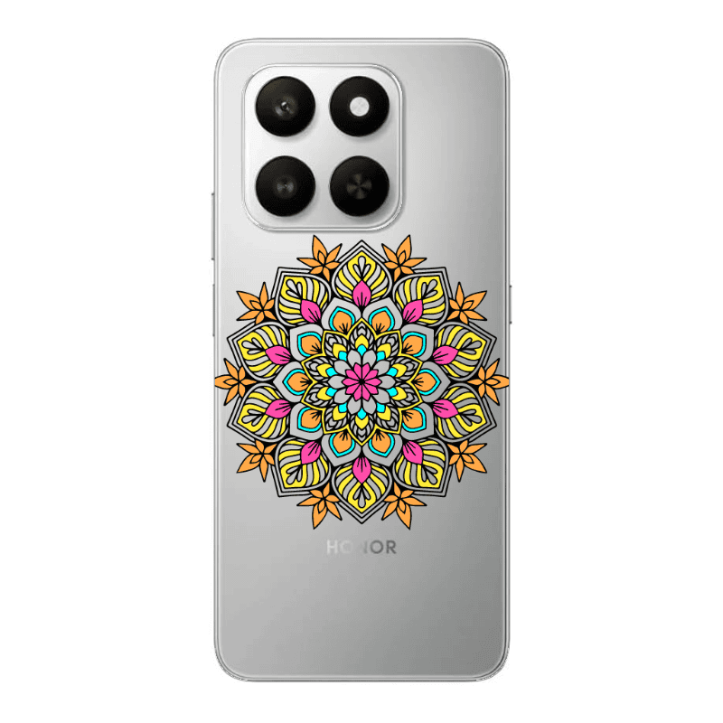 Honor Magic 400 Smart Mandala D6 Transparent Silicone TPU Θήκη