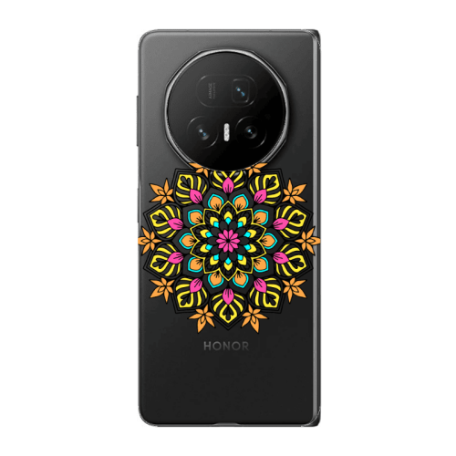 Honor Magic V5 Mandala D6 Transparent Silicone TPU Θήκη