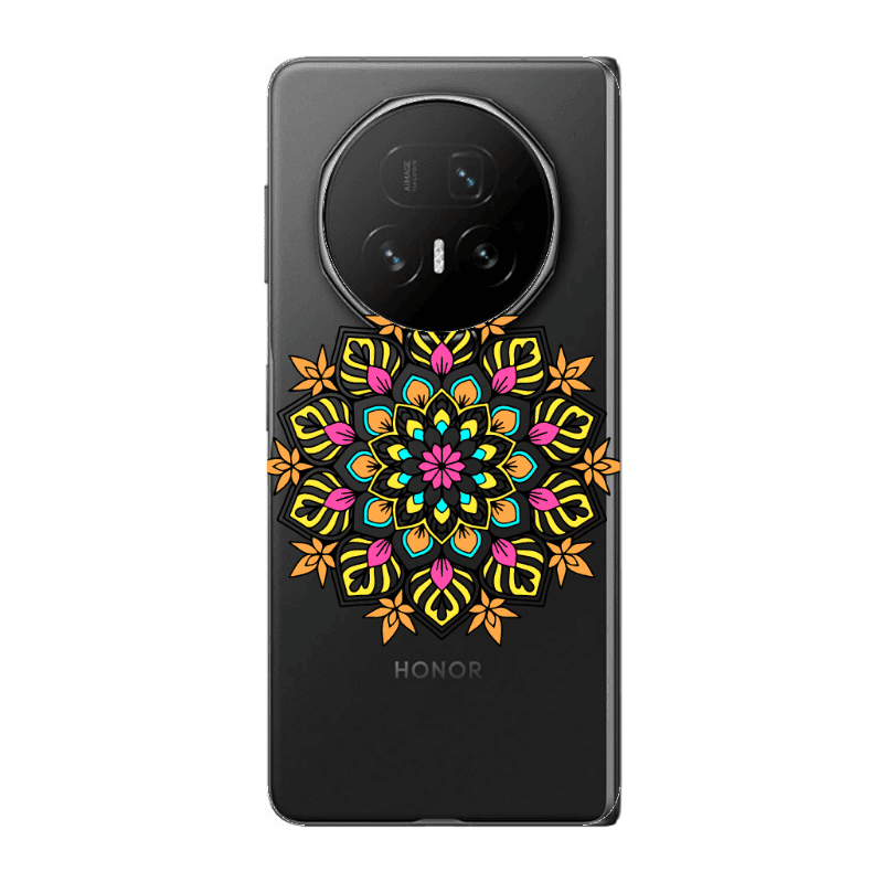 Honor Magic V5 Mandala D6 Transparent Silicone TPU Θήκη