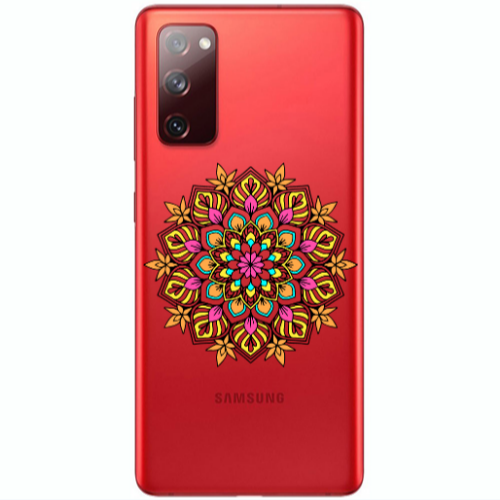 Samsung S20 FE Mandala D6 Transparent Silicone TPU Θήκη