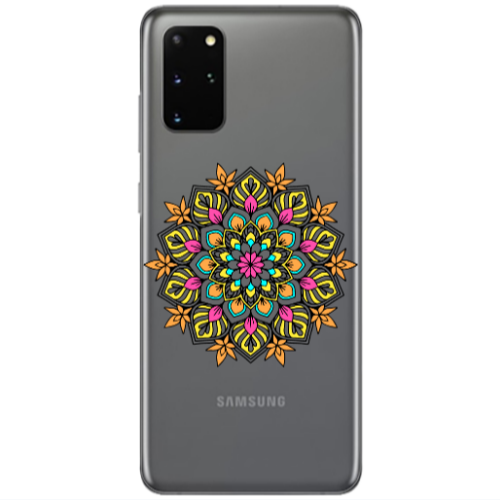 Samsung S20 Plus Mandala D6 Transparent Silicone TPU Θήκη