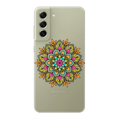 Samsung S22 Plus Mandala D6 Transparent Silicone TPU Θήκη