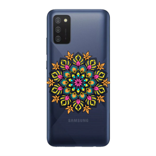 Samsung A03S Mandala D6 Transparent Silicone TPU Θήκη