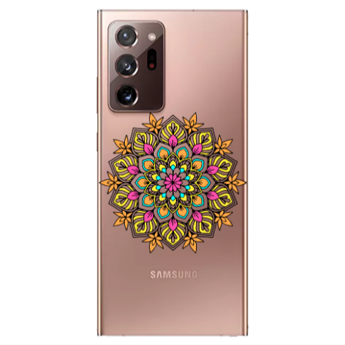 Samsung Note 20 Ultra Mandala D6 Transparent Silicone TPU Θήκη