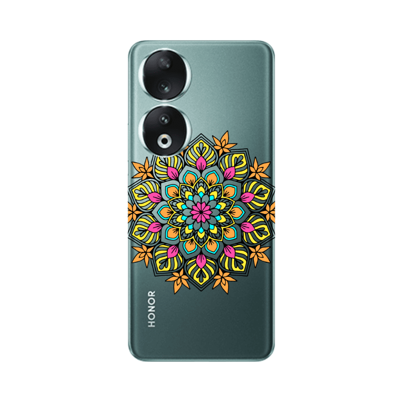 Honor 90 5G Mandala D6 Transparent Silicone TPU Θήκη