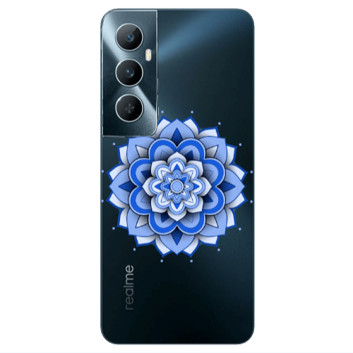 Realme C65 Manadala D9 Transparent Silicone TPU Θήκη