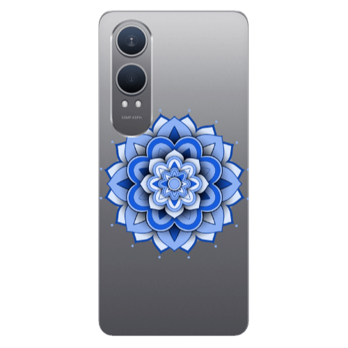 Oneplus Nord Ce 4 lite Manadala D9 Transparent Silicone TPU Θήκη