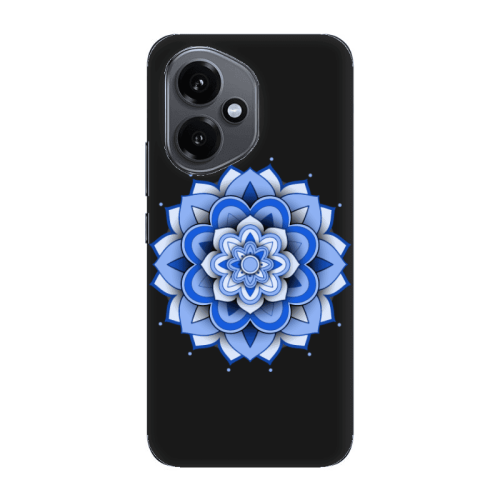Honor Magic 400 Manadala D9 Black Colored Silicone TPU Θήκη