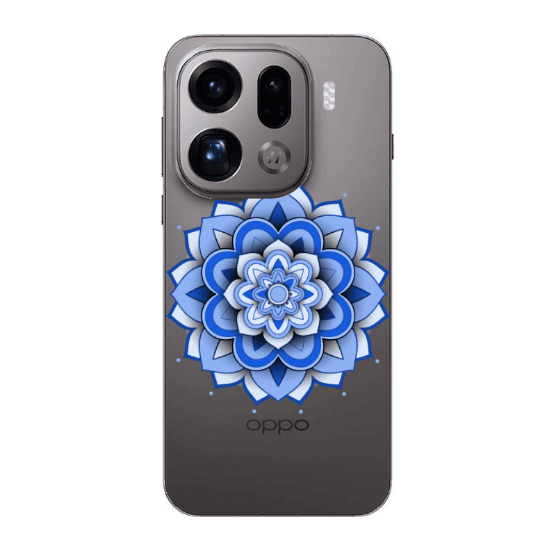 Oppo Find X9 Pro Manadala D9 Transparent Silicone TPU Θήκη