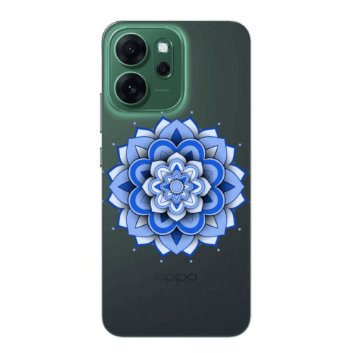 Oppo Reno 14 FS Manadala D9 Transparent Silicone TPU Θήκη