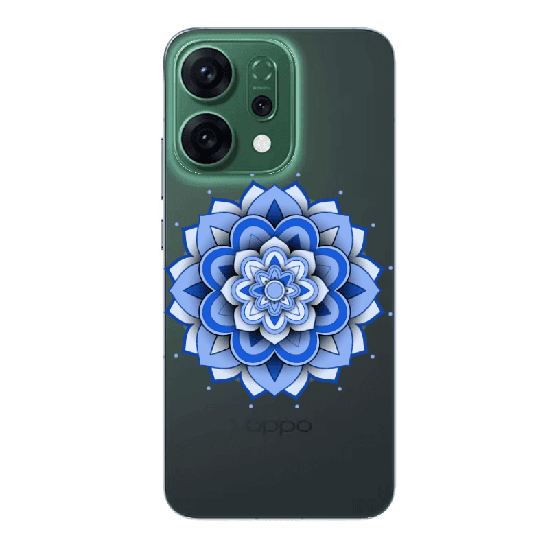 Oppo RENO 14 Manadala D9 Transparent Silicone TPU Θήκη