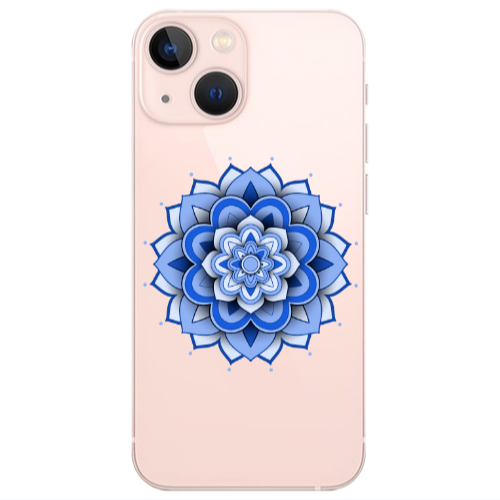 Apple iPhone 13 Manadala D9 Transparent Silicone TPU Θήκη