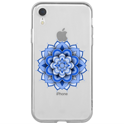 Apple iPhone Xr Manadala D9 Transparent Silicone TPU Θήκη