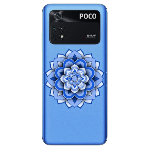 Xiaomi Poco M4 Pro 4G Manadala D9 Transparent Silicone TPU Θήκη