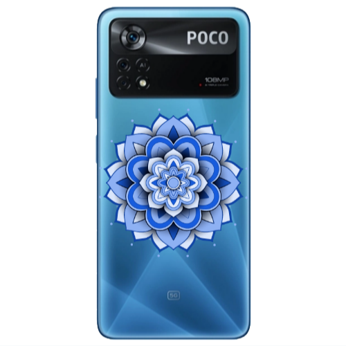 Xiaomi Poco X4 Pro Manadala D9 Transparent Silicone TPU Θήκη