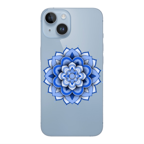 Apple iPhone 14 Plus Manadala D9 Transparent Silicone TPU Θήκη