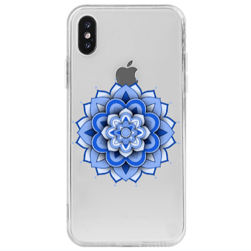 Apple iPhone Xs Max Manadala D9 Transparent Silicone TPU Θήκη