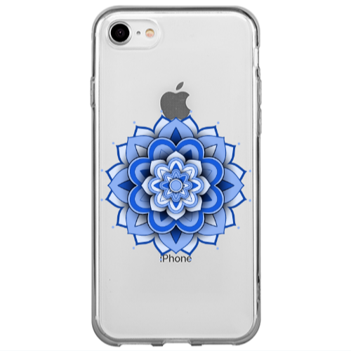 Apple iPhone 7 Manadala D9 Transparent Silicone TPU Θήκη