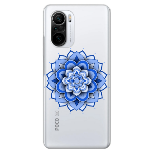 Xiaomi Poco F3 Manadala D9 Transparent Silicone TPU Θήκη