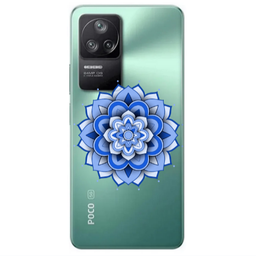Xiaomi Poco F4 Manadala D9 Transparent Silicone TPU Θήκη
