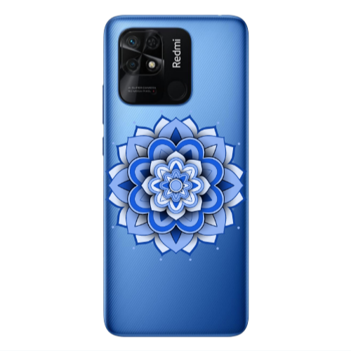 Xiaomi Poco C40 Manadala D9 Transparent Silicone TPU Θήκη