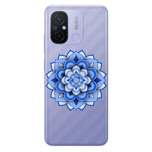 Xiaomi Redmi 12C Manadala D9 Transparent Silicone TPU Θήκη