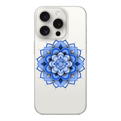 Apple iPhone 15 Pro Max Manadala D9 Transparent Silicone TPU Θήκη
