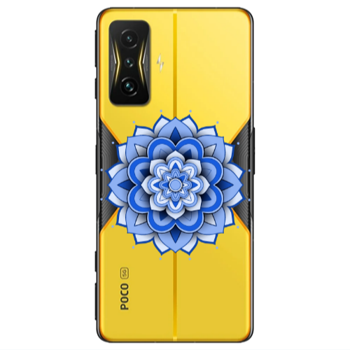 Xiaomi Poco F4 Gt Manadala D9 Transparent Silicone TPU Θήκη