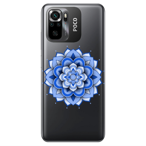 Xiaomi Poco M5 s Manadala D9 Transparent Silicone TPU Θήκη