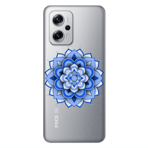 Xiaomi Poco X4 GT Manadala D9 Transparent Silicone TPU Θήκη