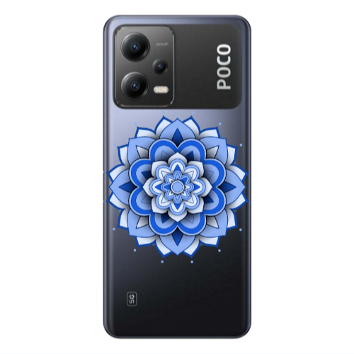 Xiaomi Poco X5 Manadala D9 Transparent Silicone TPU Θήκη