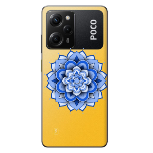 Xiaomi Poco X5 Pro Manadala D9 Transparent Silicone TPU Θήκη