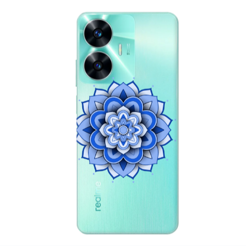 Realme C55 Manadala D9 Transparent Silicone TPU Θήκη
