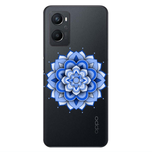 Oppo A 96 Manadala D9 Transparent Silicone TPU Θήκη