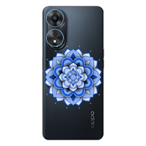 Oppo A 98 Manadala D9 Transparent Silicone TPU Θήκη