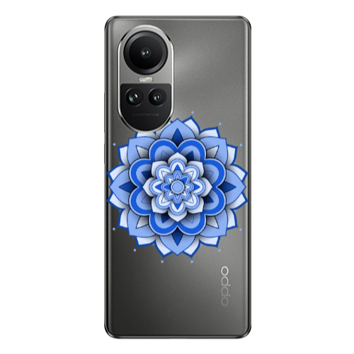 Oppo Reno10 5G Manadala D9 Transparent Silicone TPU Θήκη