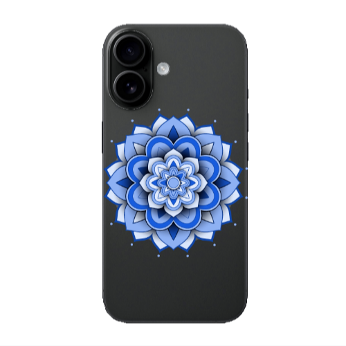 Apple Iphone 16 Manadala D9 Transparent Silicone TPU Θήκη