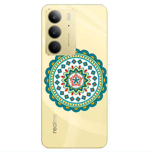 Realme C 75 Mandala D11 Transparent Silicone TPU Θήκη